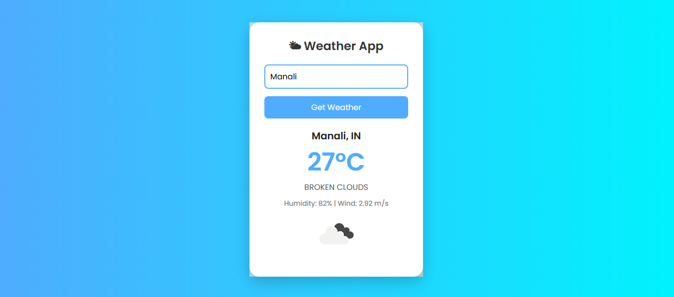 Weather App